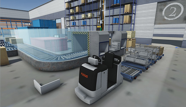 SAP Routenzüge in der Logistik - Einsatzorte Autonome und dynamische Routenzüge für SAP - Einsatzorte des Routenzugs in der Logistik