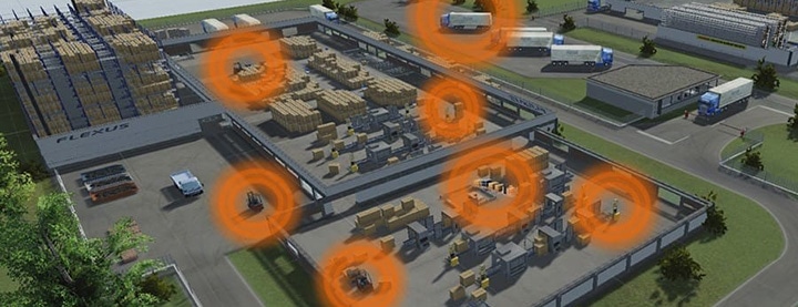 SAP Intralogistik mit zahlreichen vernetzten Ressourcen