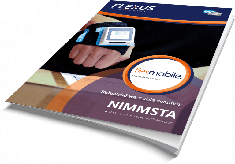 Flyer back of hand scanner NIMMSTA