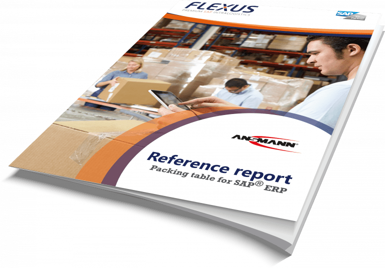 Reference report Ansmann packing table