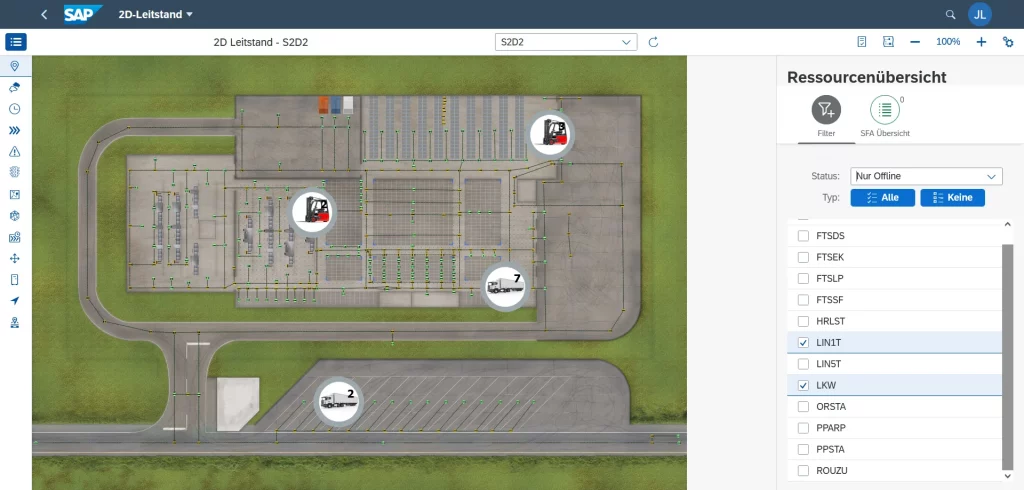 Yard Cockpit - Routeoptimizer